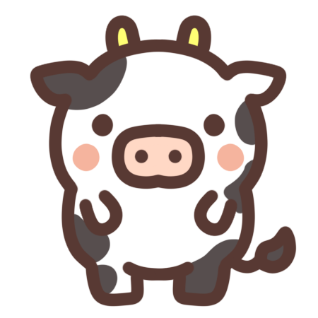 牛のアイコン イラストバンク にゃんこ支店